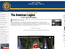 Tablet Screenshot of floridalegionpost13.org